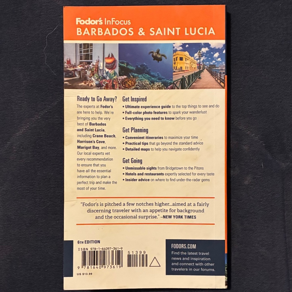 BARBADOS & SAINT LUCIA paperback - Picture 2 of 3